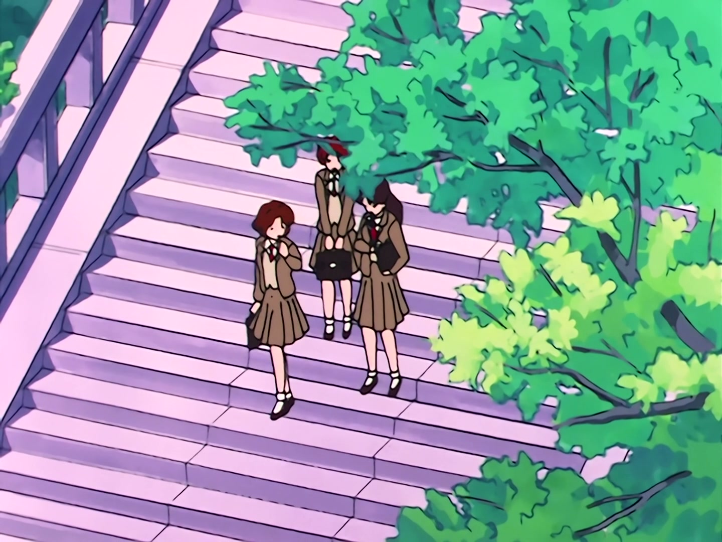 Sailor Moon Ep 10: Cursed Buses! Fire Warrior Mars Appears @ 00:07:12