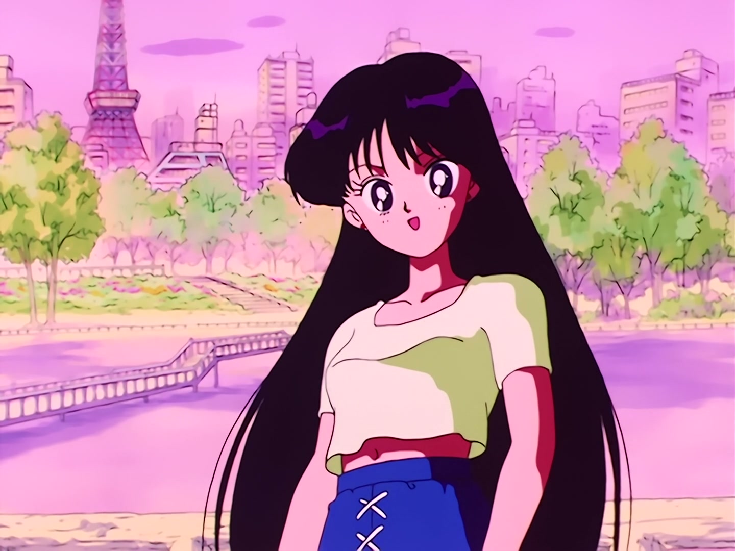 Sailor Moon Ep 15: Usagi is Frantic! Rei's First Date @ 00:02:43