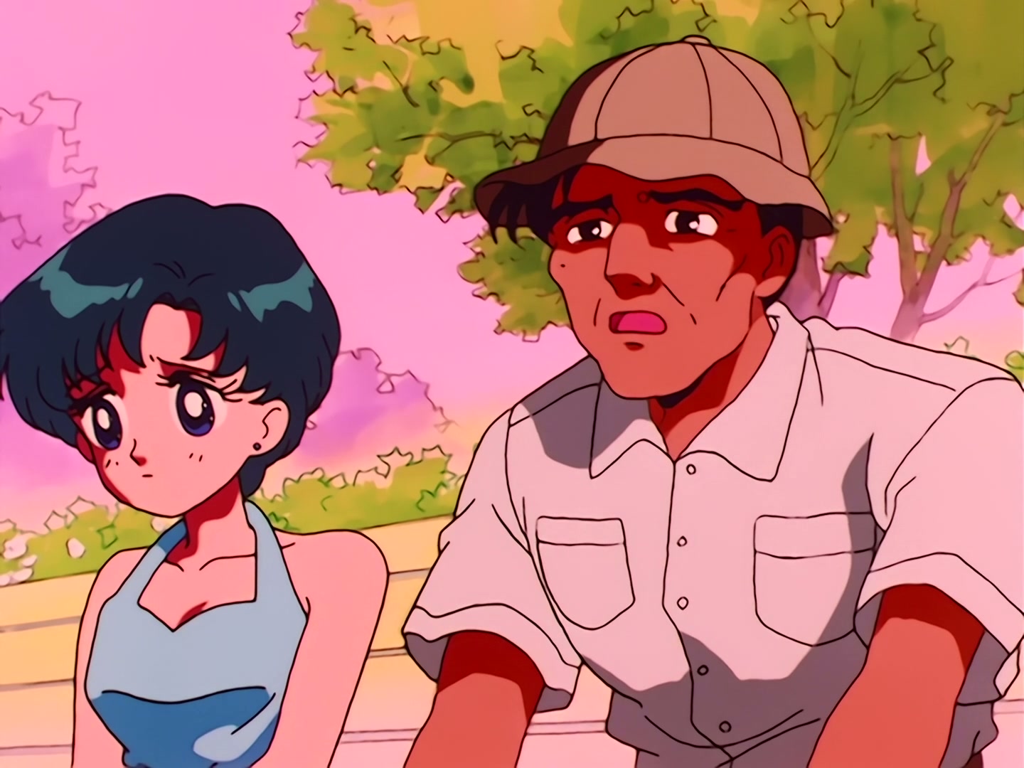 Sailor Moon Ep 15: Usagi is Frantic! Rei's First Date @ 00:03:35