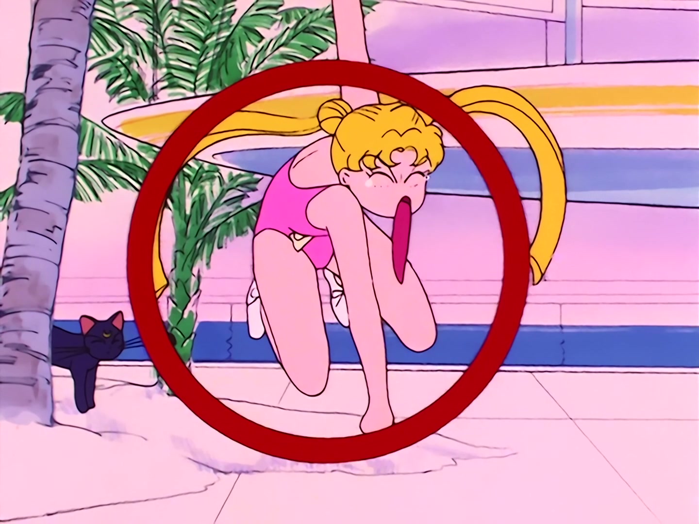 Sailor Moon Ep 17: Is Usagi a Model? The Focus of the Monster Camera @ 00:14:55