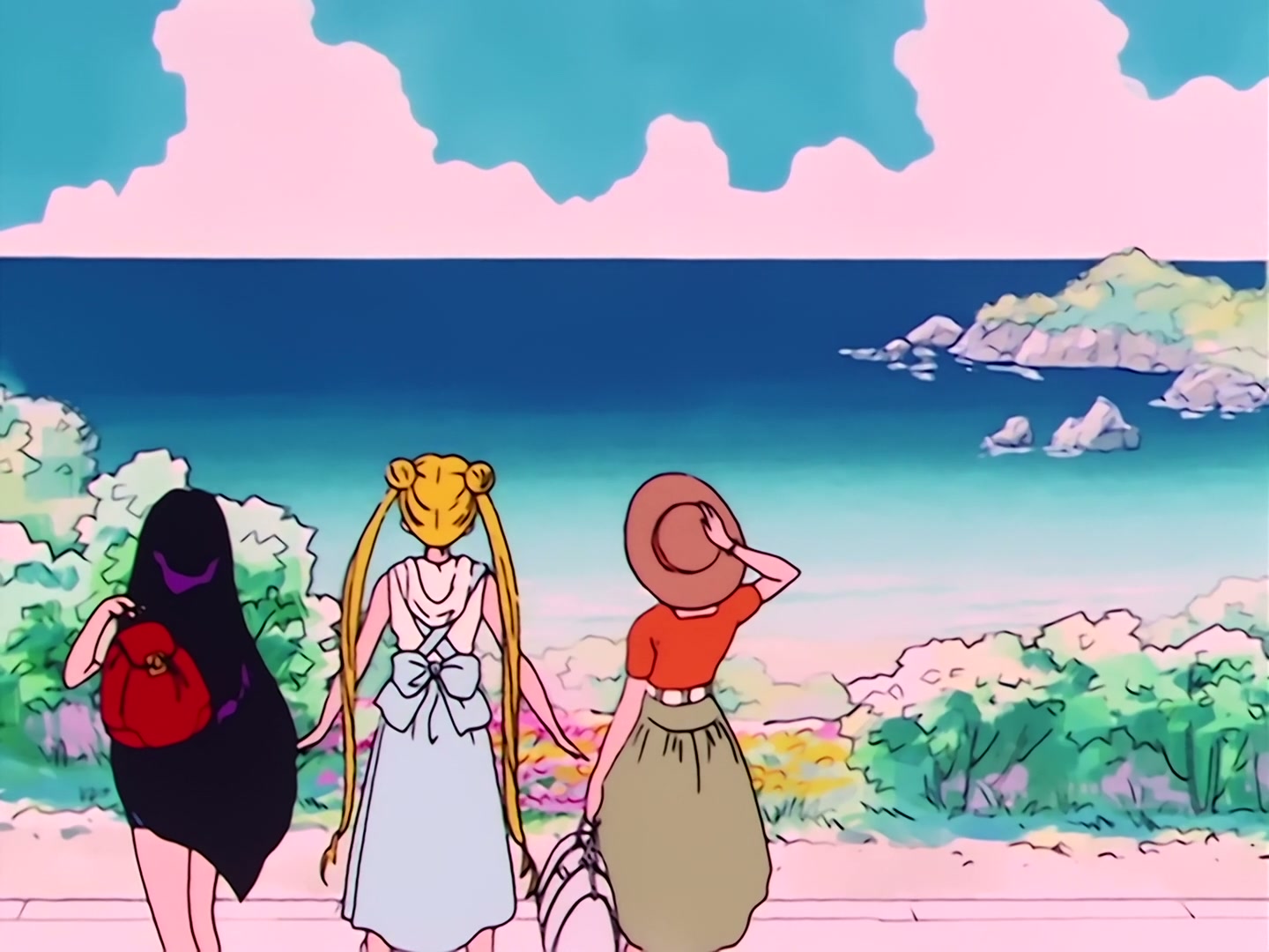 Sailor Moon Ep 20: The Summer! The Ocean! Our Youth! And a Ghost, Too @ 00:02:56
