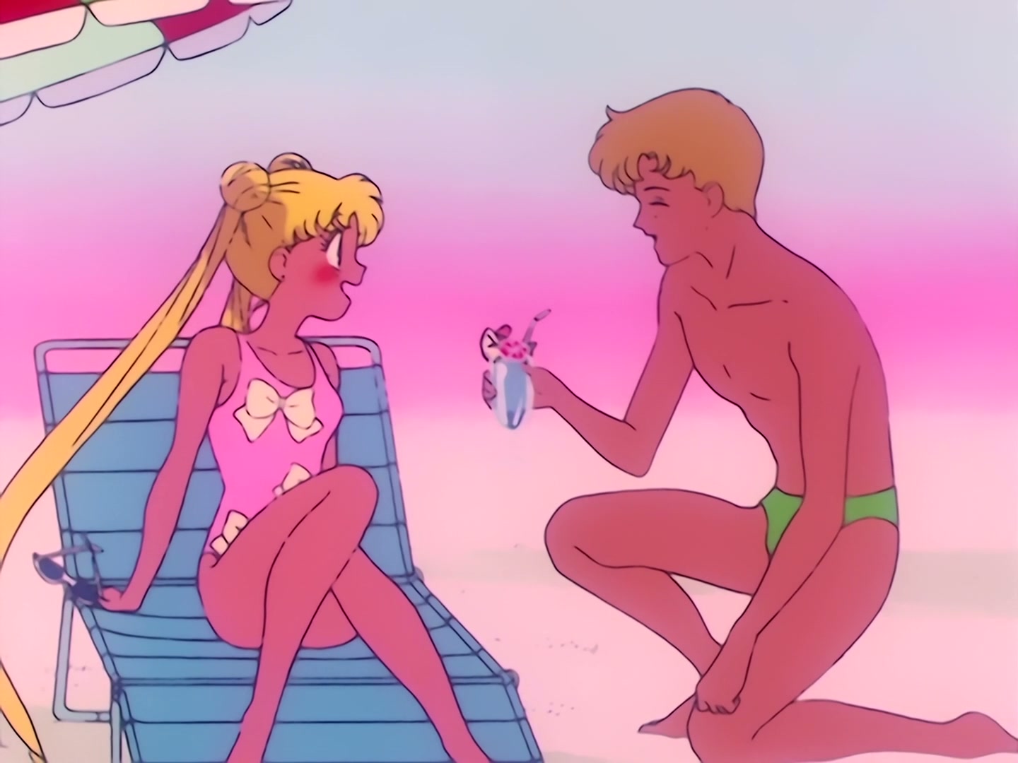 Sailor Moon Ep 20: The Summer! The Ocean! Our Youth! And a Ghost, Too @ 00:03:48