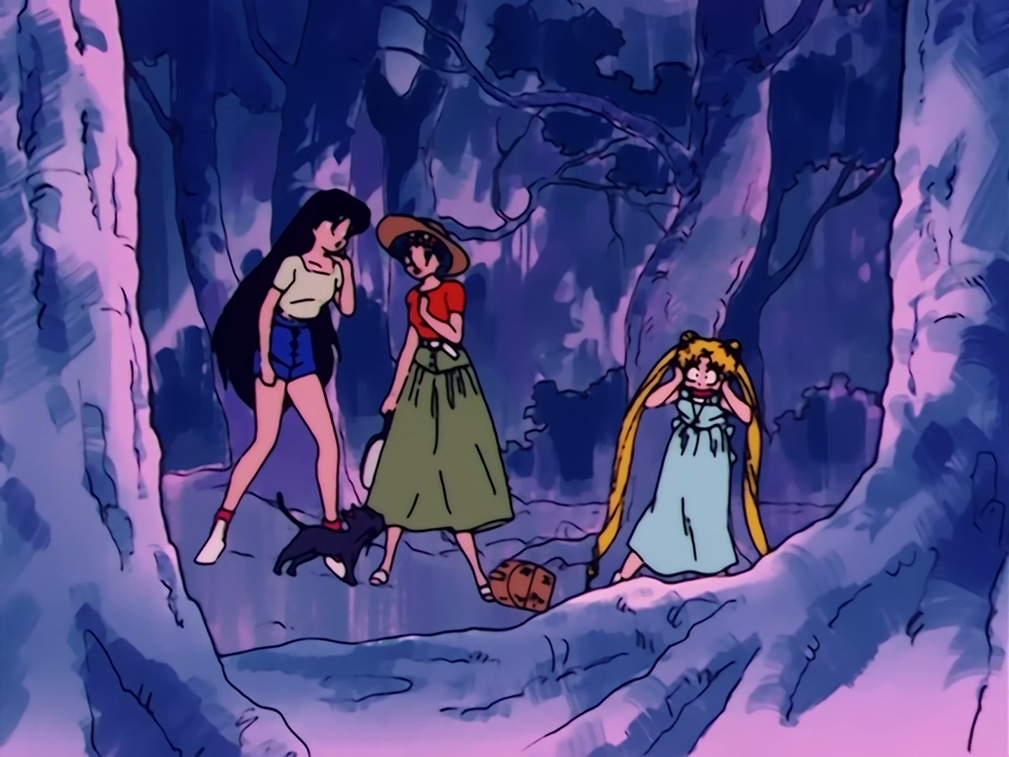 Sailor Moon Ep 20: The Summer! The Ocean! Our Youth! And a Ghost, Too @ 00:04:36