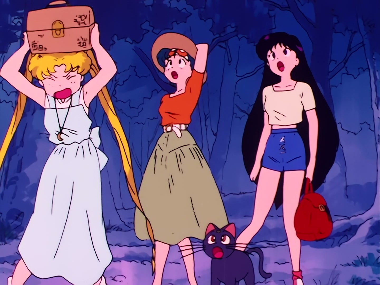 Sailor Moon Ep 20: The Summer! The Ocean! Our Youth! And a Ghost, Too @ 00:04:57