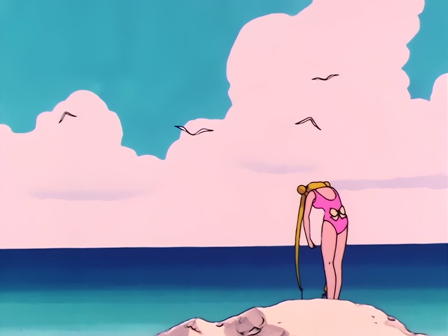 Sailor Moon Ep 20: The Summer! The Ocean! Our Youth! And a Ghost, Too @ 00:11:01