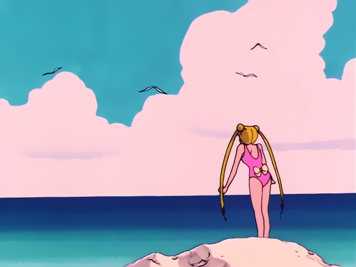 Sailor Moon Ep 20: The Summer! The Ocean! Our Youth! And a Ghost, Too @ 00:11:06