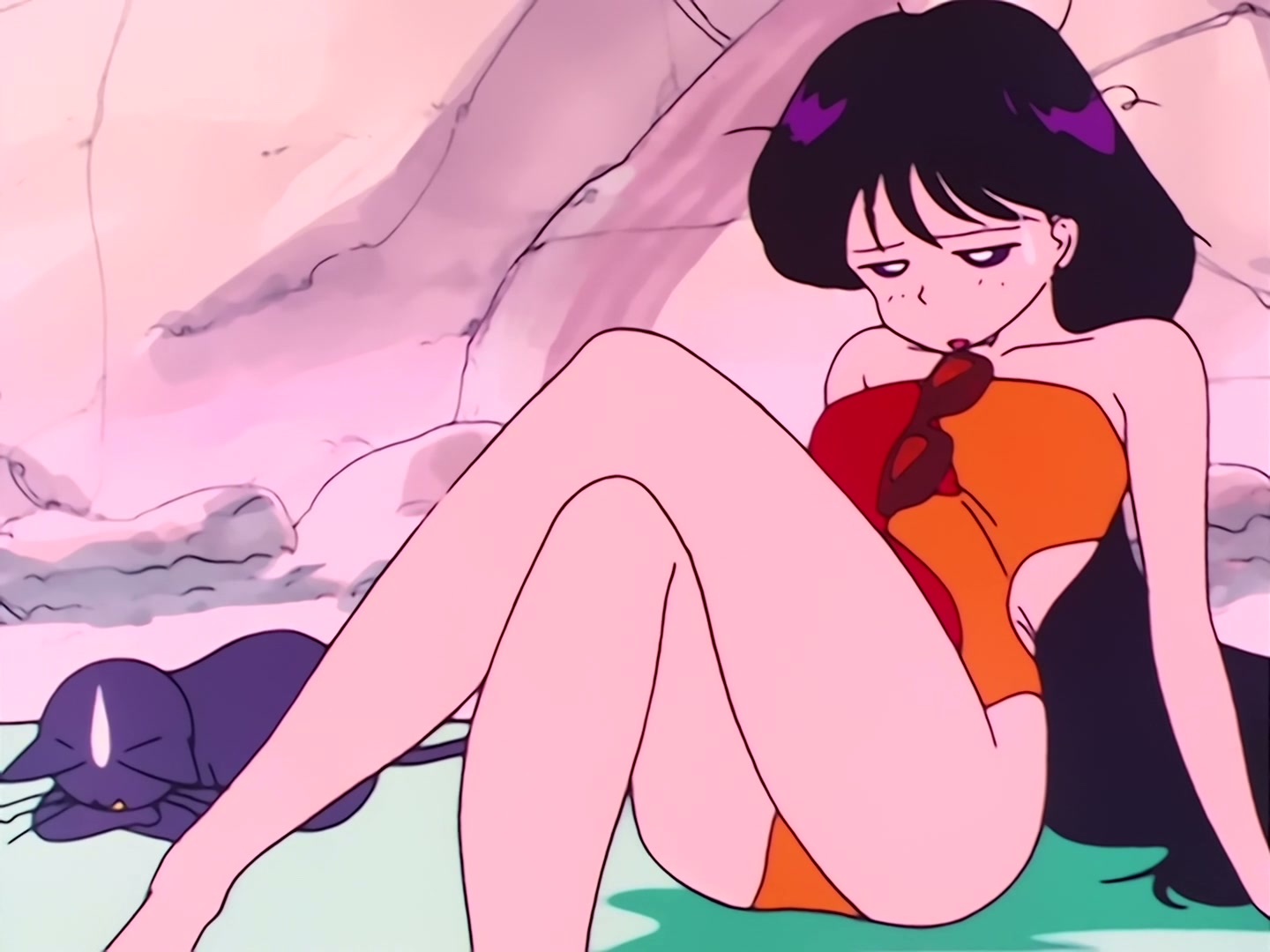 Sailor Moon Ep 20: The Summer! The Ocean! Our Youth! And a Ghost, Too @ 00:11:10