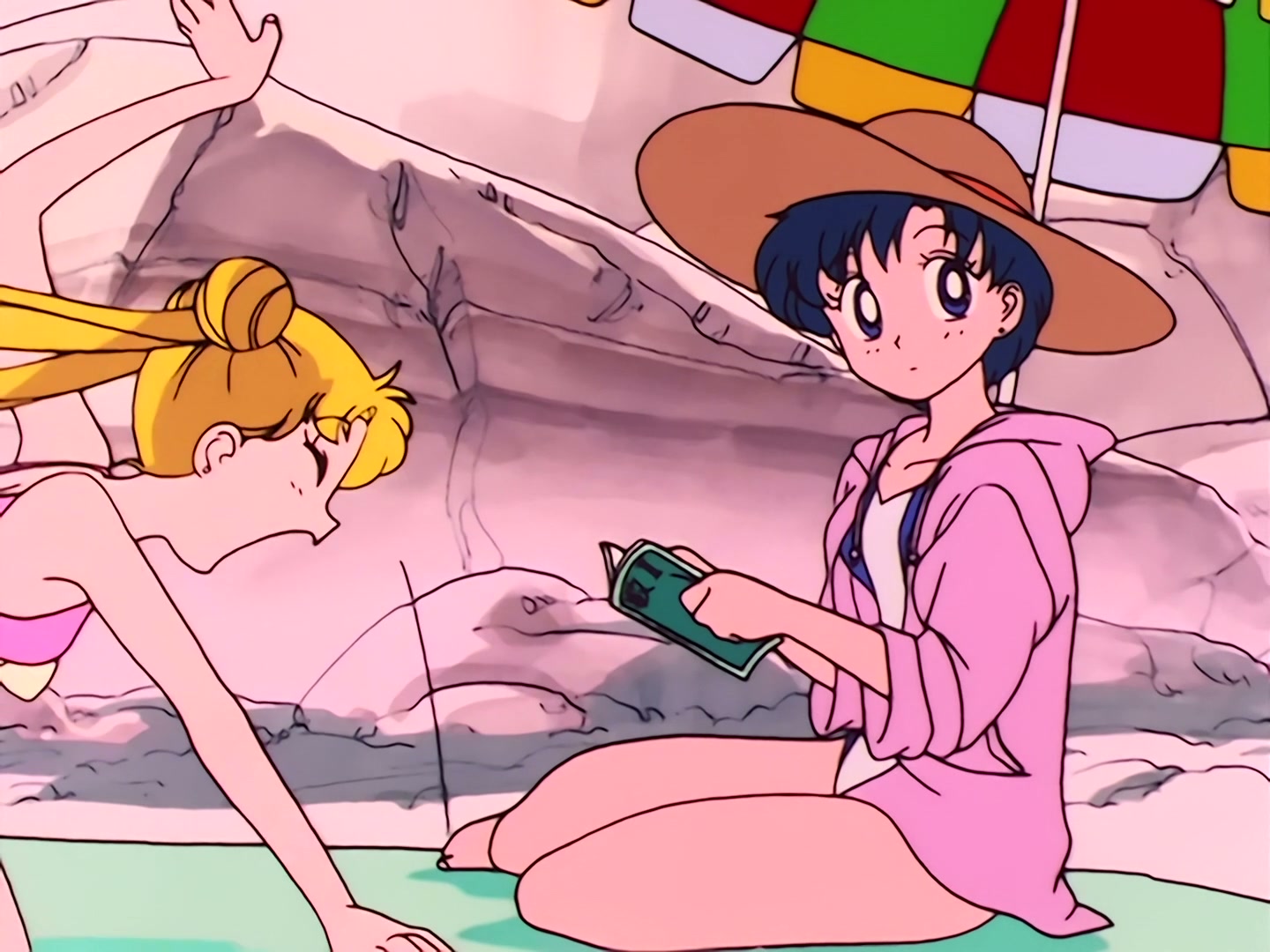 Sailor Moon Ep 20: The Summer! The Ocean! Our Youth! And a Ghost, Too @ 00:11:23