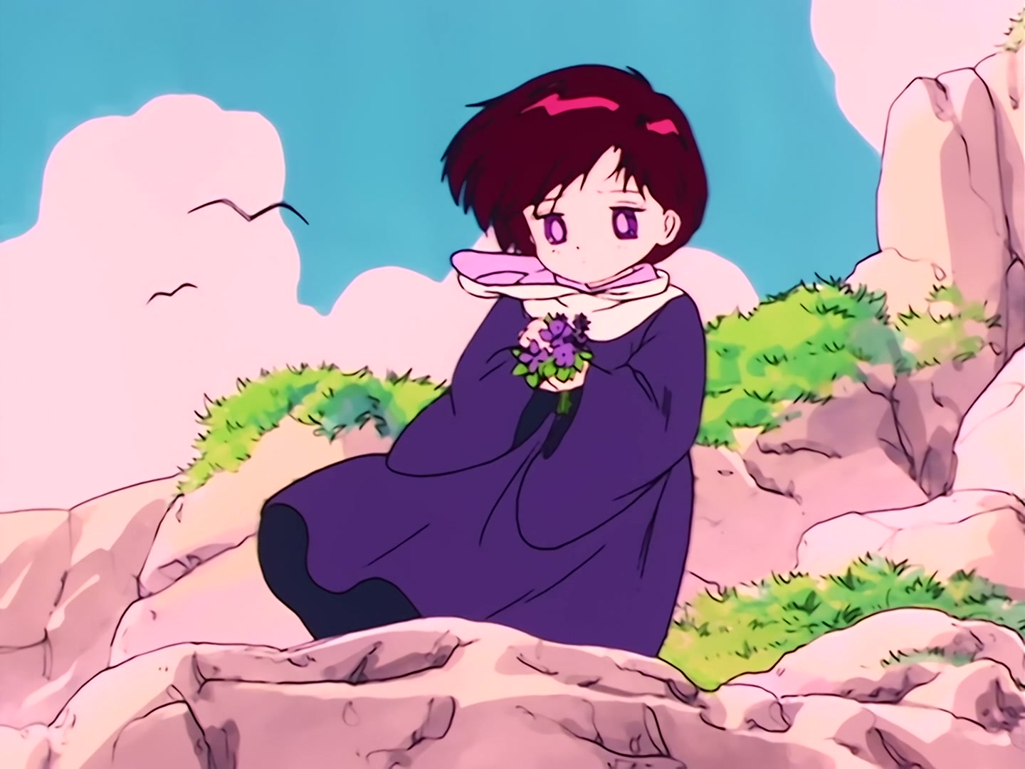 Sailor Moon Ep 20: The Summer! The Ocean! Our Youth! And a Ghost, Too @ 00:12:06