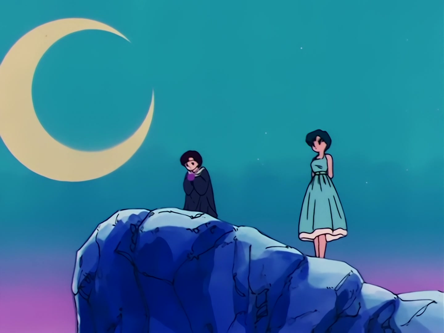 Sailor Moon Ep 20: The Summer! The Ocean! Our Youth! And a Ghost, Too @ 00:13:16