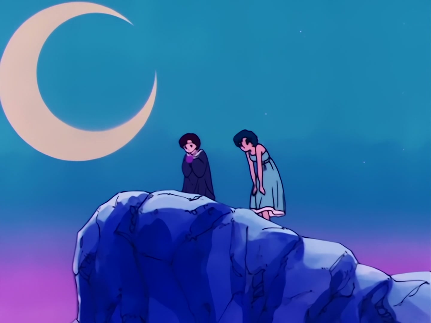 Sailor Moon Ep 20: The Summer! The Ocean! Our Youth! And a Ghost, Too @ 00:13:37