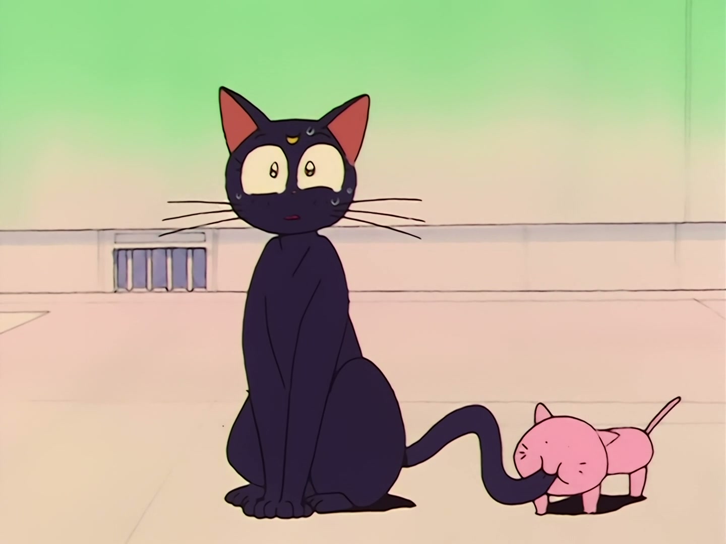 Sailor Moon Ep 31: Loved and Chased! Luna's Worst Day Ever @ 00:03:44