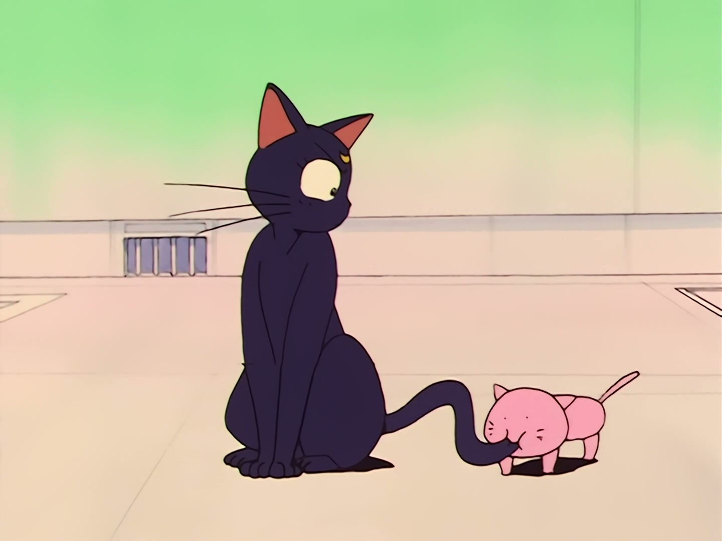 Sailor Moon Ep 31: Loved and Chased! Luna's Worst Day Ever @ 00:03:48