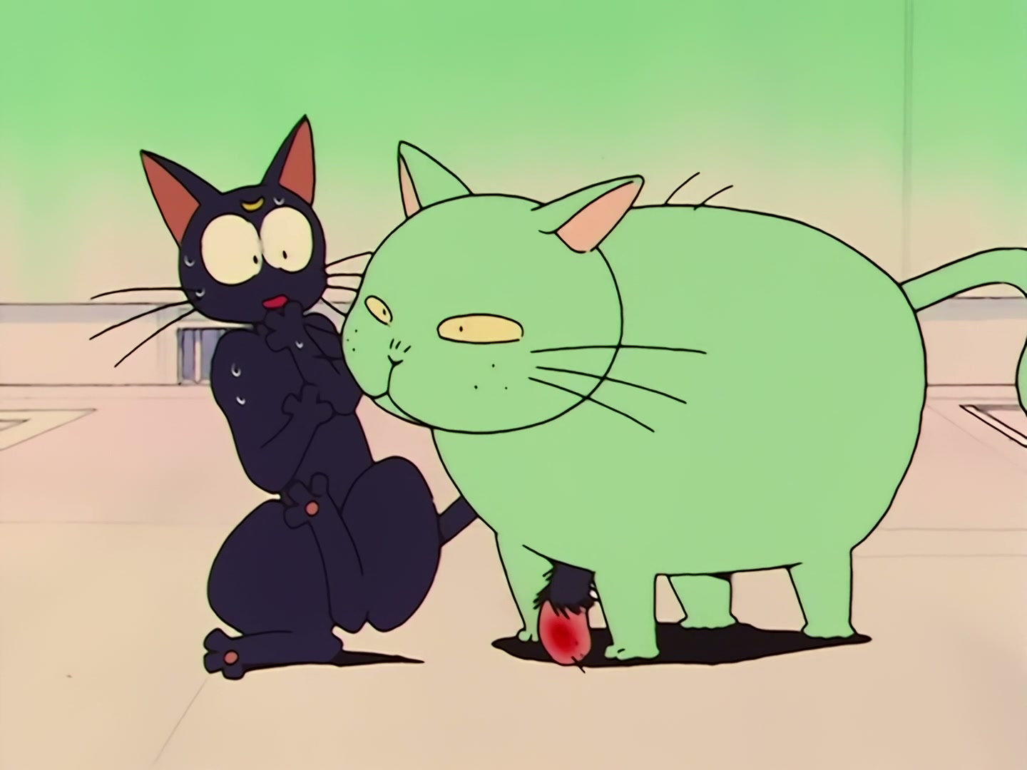 Sailor Moon Ep 31: Loved and Chased! Luna's Worst Day Ever @ 00:04:18