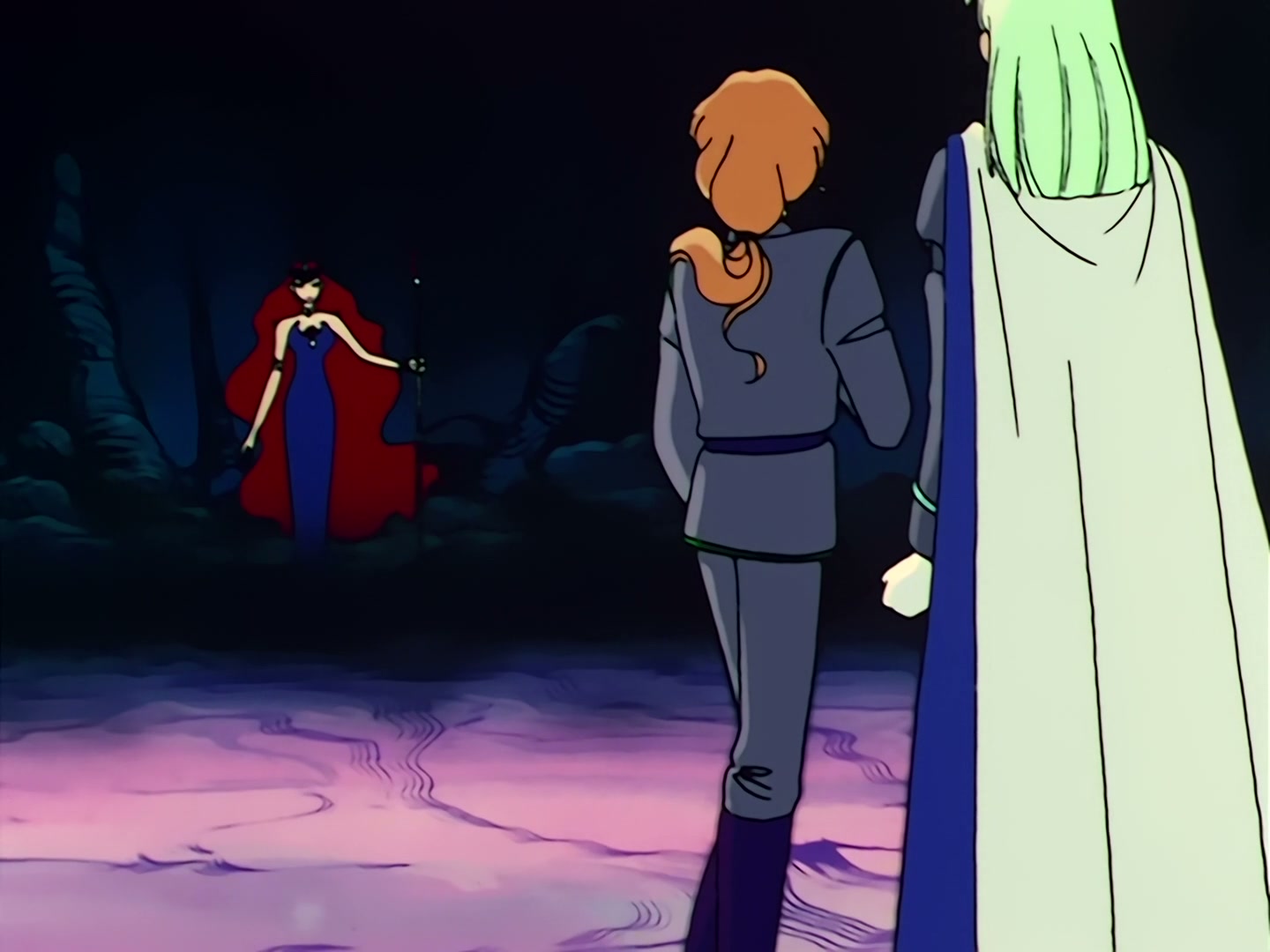 Sailor Moon Ep 34: The Sparkling Silver Crystal! The Moon Princess Appears @ 00:03:48