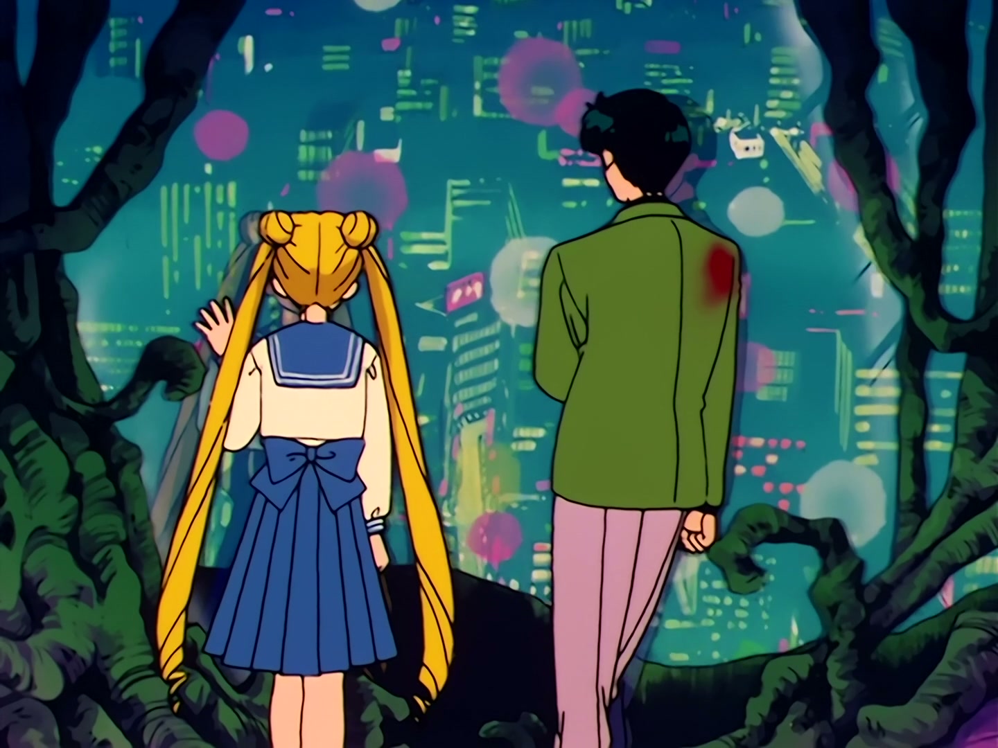 Sailor Moon Ep 34: The Sparkling Silver Crystal! The Moon Princess Appears @ 00:13:20