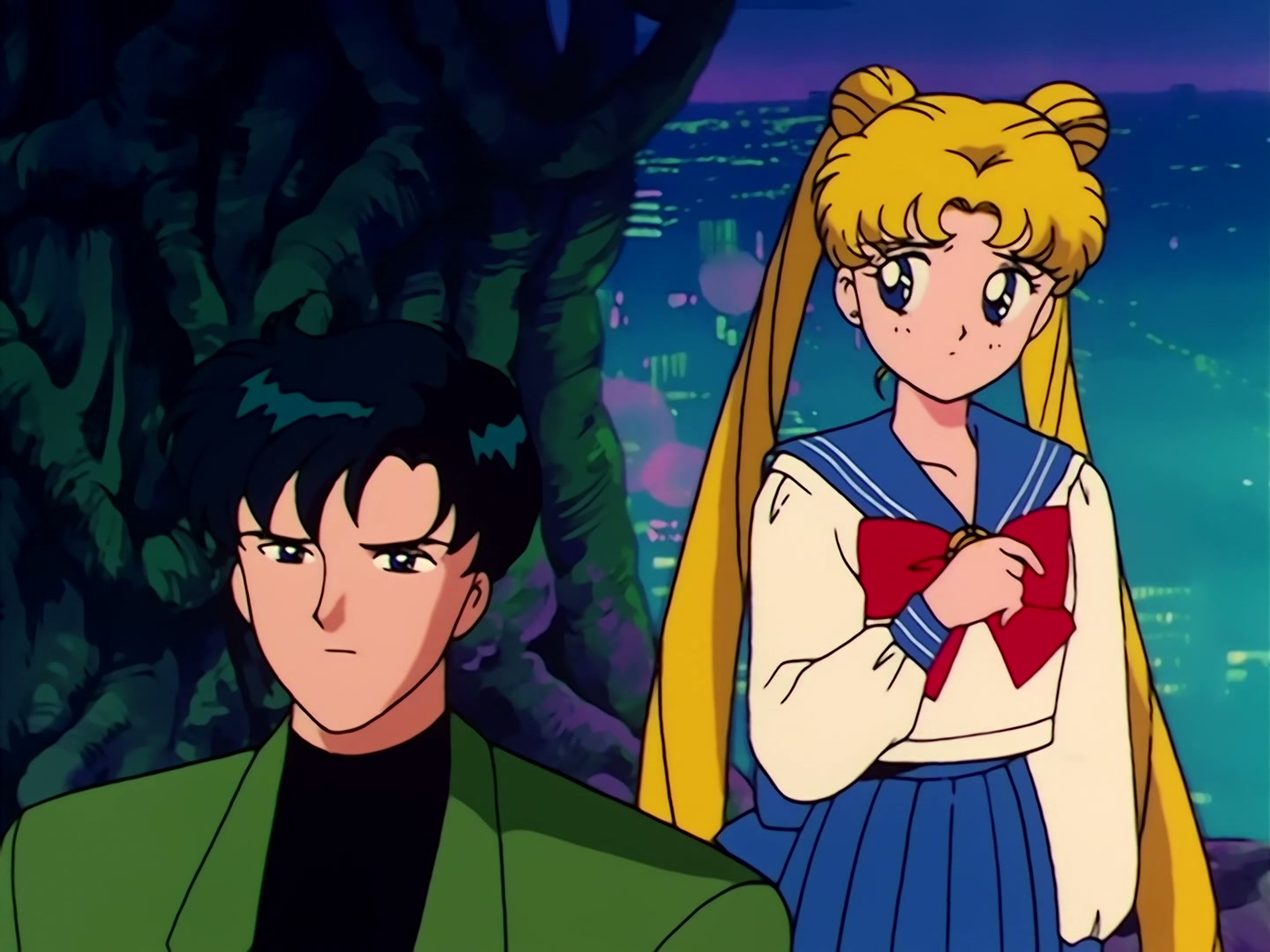 Sailor Moon Ep 34: The Sparkling Silver Crystal! The Moon Princess Appears @ 00:14:12