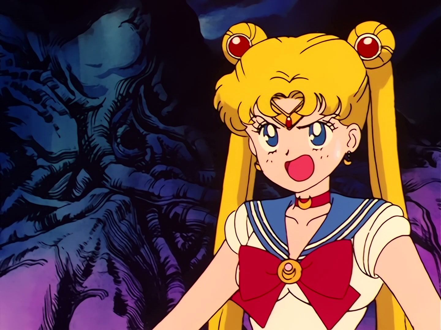 Sailor Moon Ep 34: The Sparkling Silver Crystal! The Moon Princess Appears @ 00:17:44