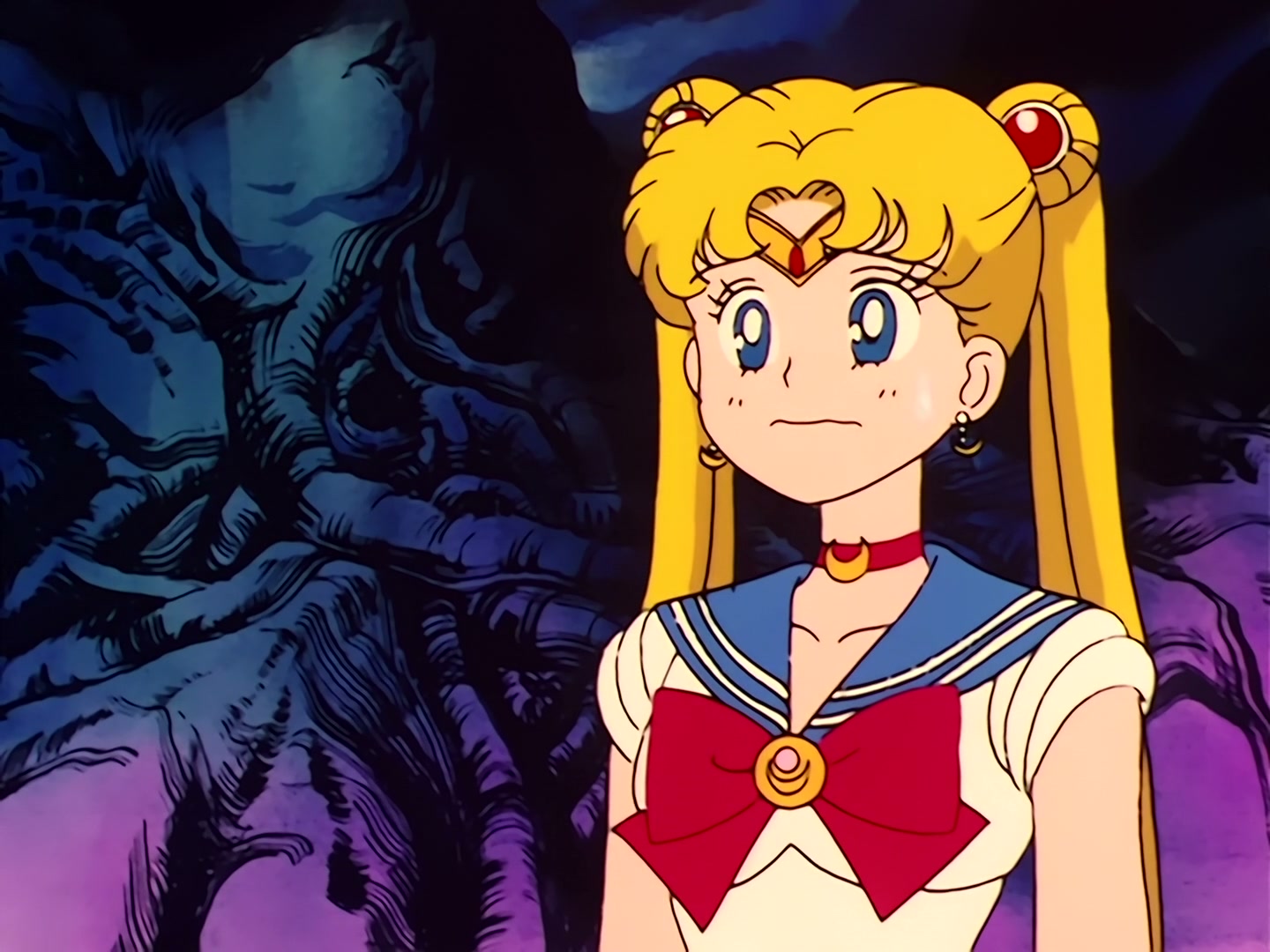 Sailor Moon Ep 34: The Sparkling Silver Crystal! The Moon Princess Appears @ 00:17:49