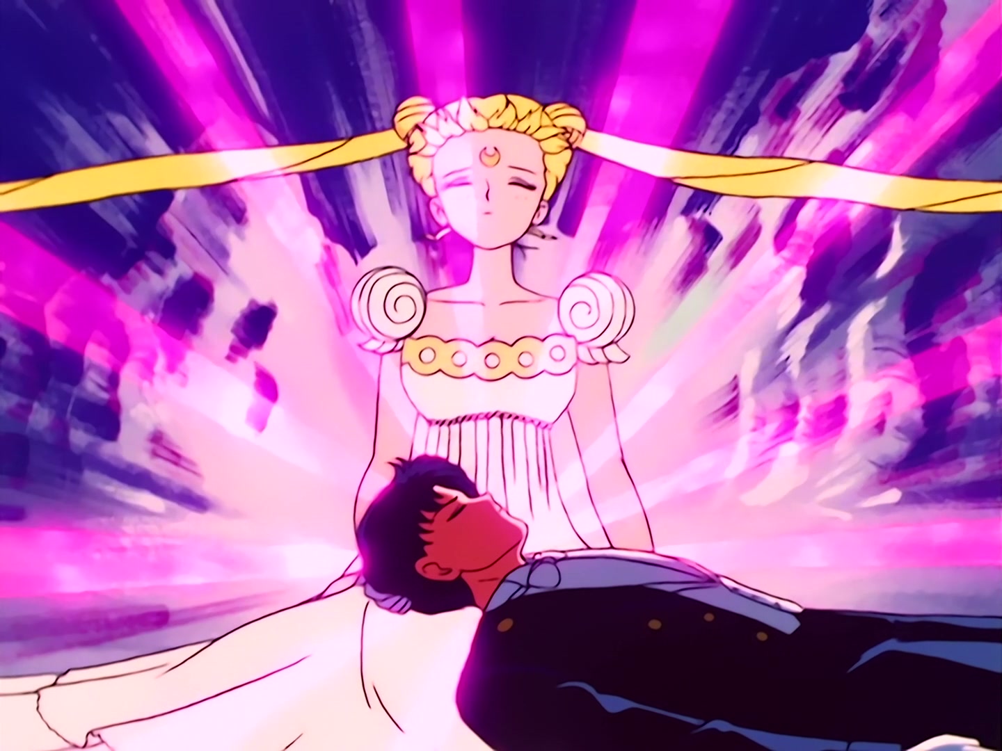 Sailor Moon Ep 35: Returning Memories! Usagi and Mamoru's Past @ 00:05:28