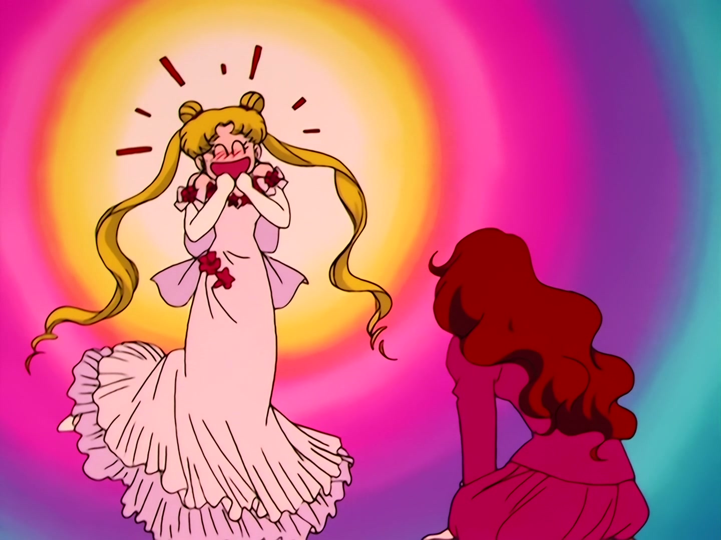 Sailor Moon Ep 37: Aim to be a Princess? Usagi's Weird Training @ 00:04:31