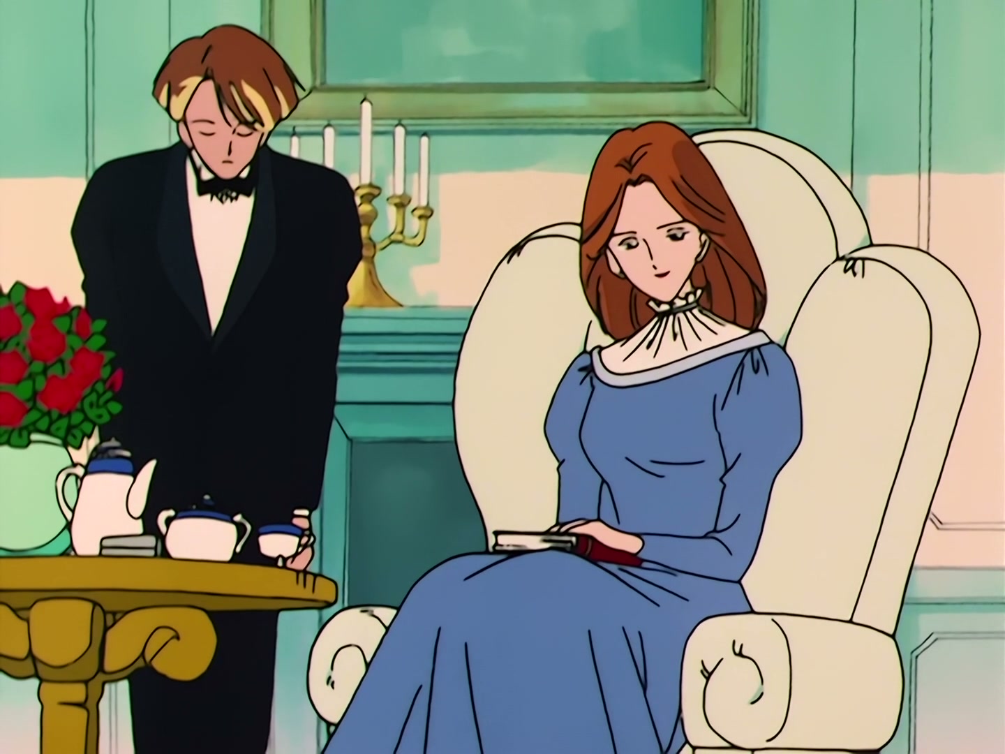 Sailor Moon Ep 37: Aim to be a Princess? Usagi's Weird Training @ 00:07:07