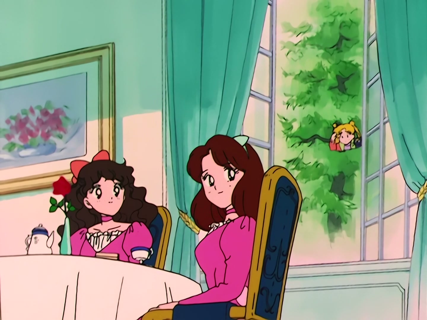 Sailor Moon Ep 37: Aim to be a Princess? Usagi's Weird Training @ 00:07:20