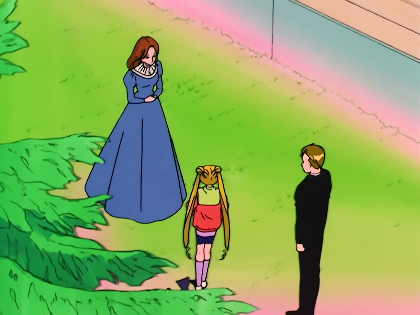 Sailor Moon Ep 37: Aim to be a Princess? Usagi's Weird Training @ 00:08:12