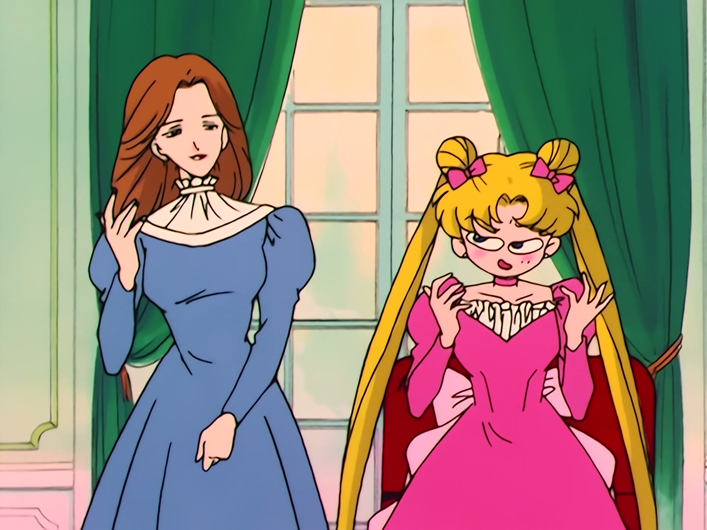 Sailor Moon Ep 37: Aim to be a Princess? Usagi's Weird Training @ 00:12:41