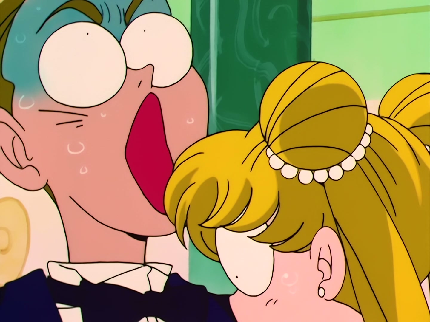Sailor Moon Ep 37: Aim to be a Princess? Usagi's Weird Training @ 00:13:16