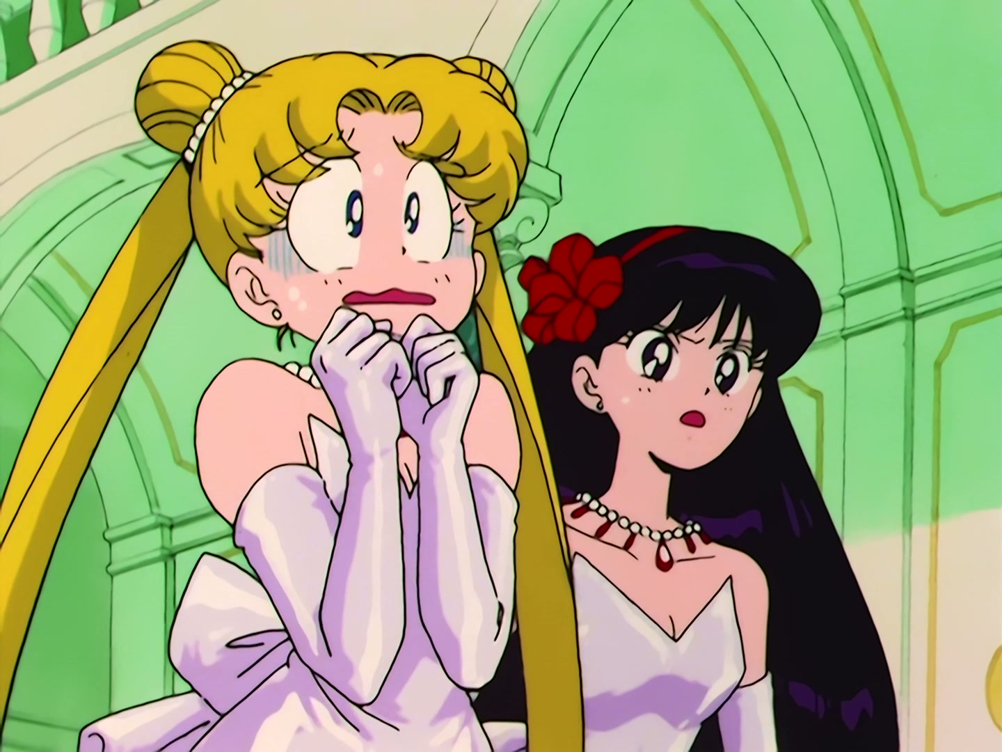 Sailor Moon Ep 37: Aim to be a Princess? Usagi's Weird Training @ 00:15:56