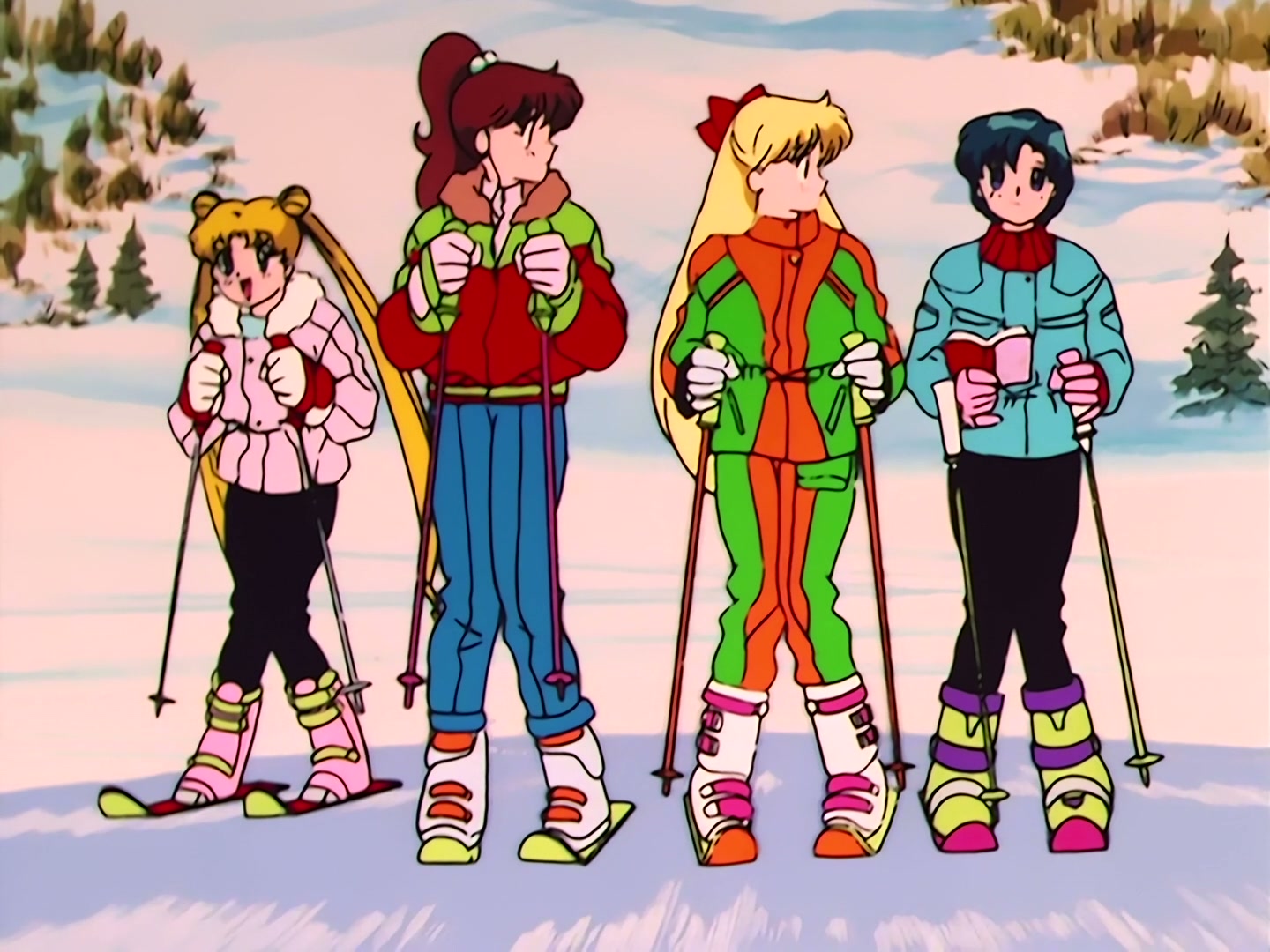 Sailor Moon Ep 38: The Snow! The Mountains! Our Friendship! And of Course, a Monster @ 00:06:20