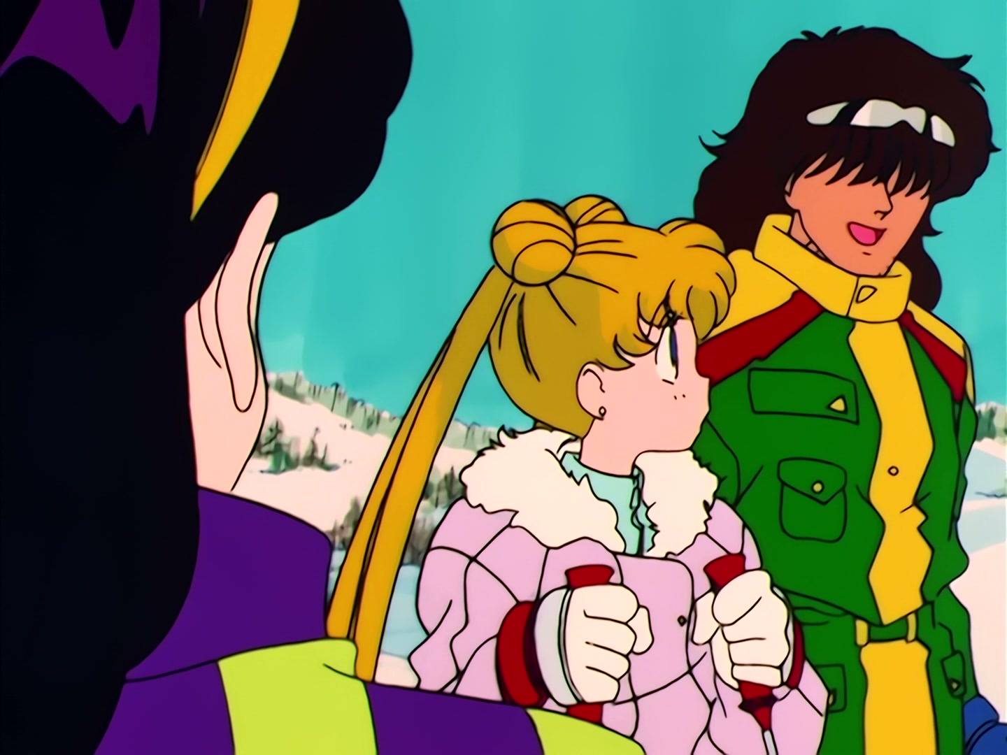 Sailor Moon Ep 38: The Snow! The Mountains! Our Friendship! And of Course, a Monster @ 00:06:46