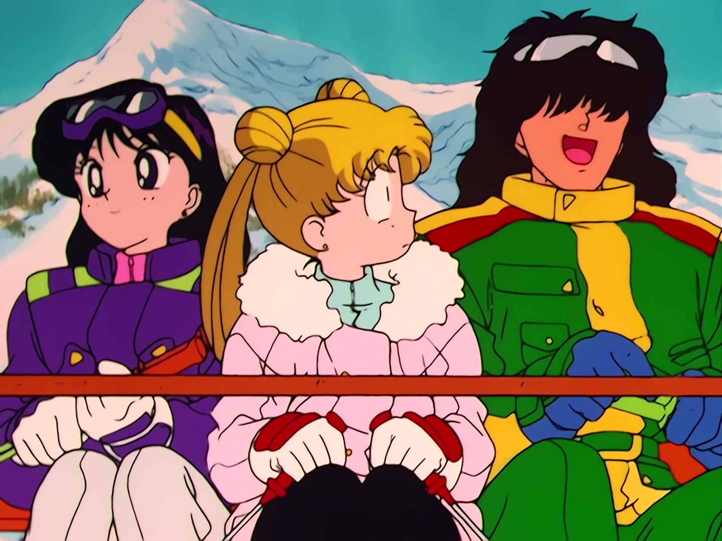 Sailor Moon Ep 38: The Snow! The Mountains! Our Friendship! And of Course, a Monster @ 00:07:59