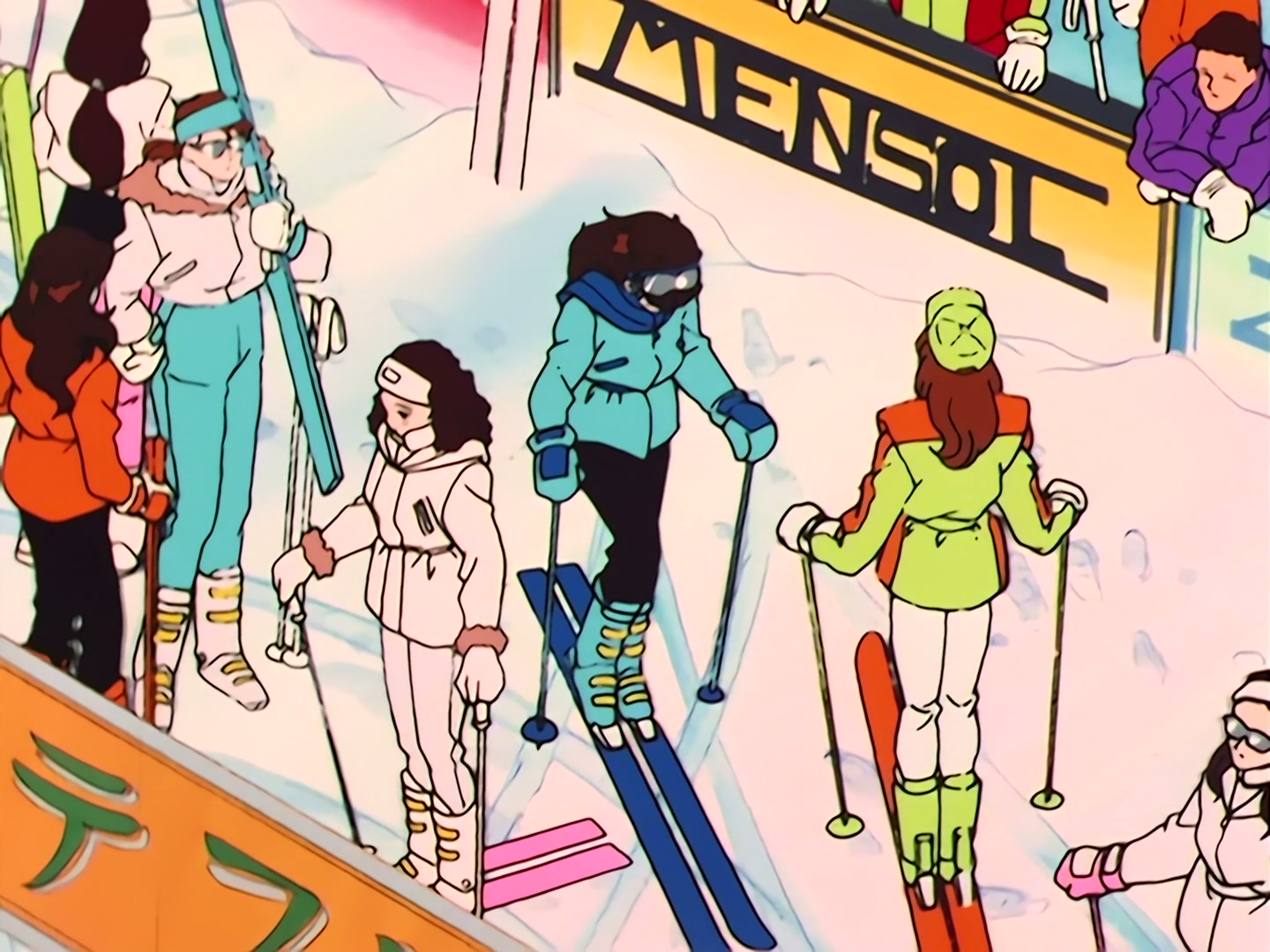 Sailor Moon Ep 38: The Snow! The Mountains! Our Friendship! And of Course, a Monster @ 00:08:04