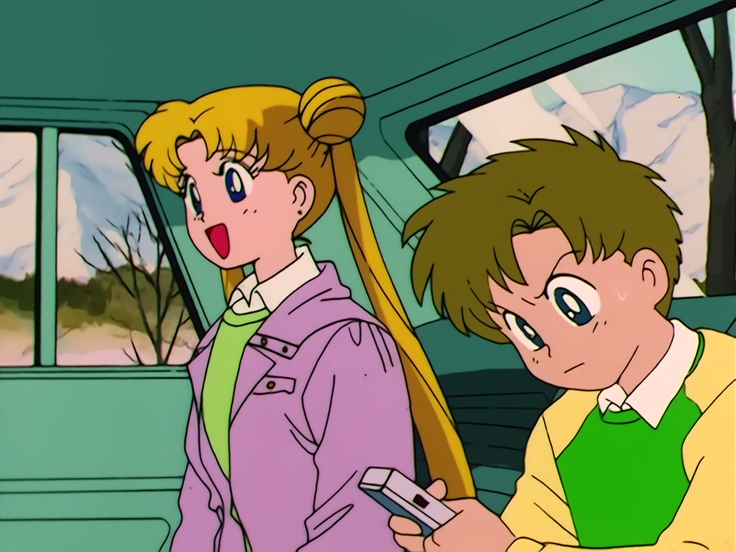 Sailor Moon Ep 40: The Legendary Lake Monster! Usagi's Family Ties @ 00:03:00