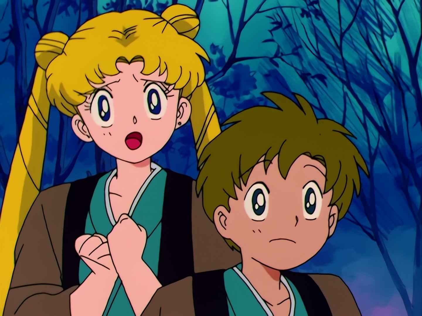 Sailor Moon Ep 40: The Legendary Lake Monster! Usagi's Family Ties @ 00:14:38