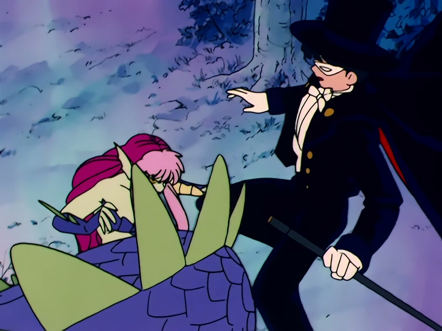 Sailor Moon Ep 40: The Legendary Lake Monster! Usagi's Family Ties @ 00:15:04