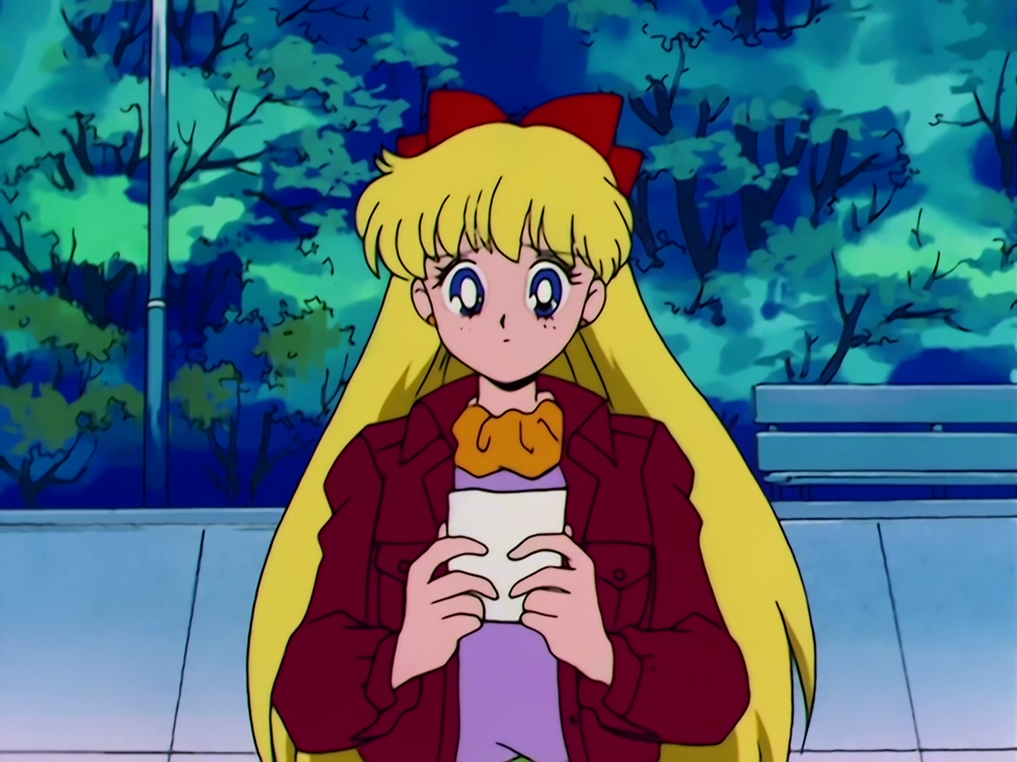 Sailor Moon Ep 42: Sailor Venus's Past! Minako's Tragic Love @ 00:08:43