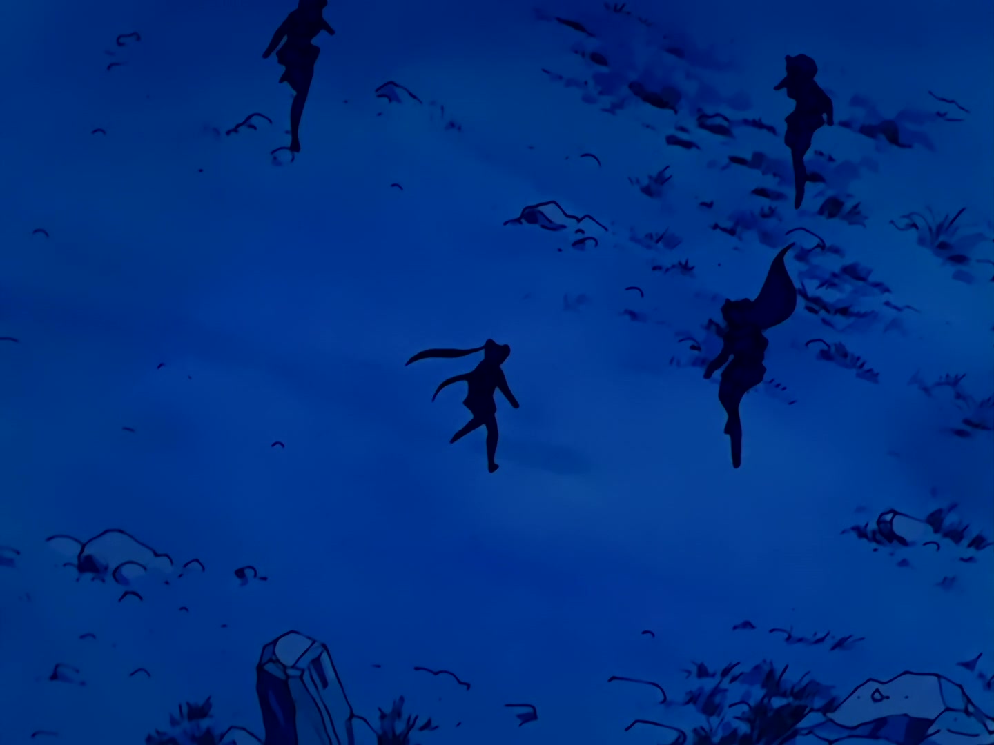Sailor Moon Ep 43: Is Usagi Going It Alone? The Sailor Guardians Get into a Big Fight @ 00:02:08