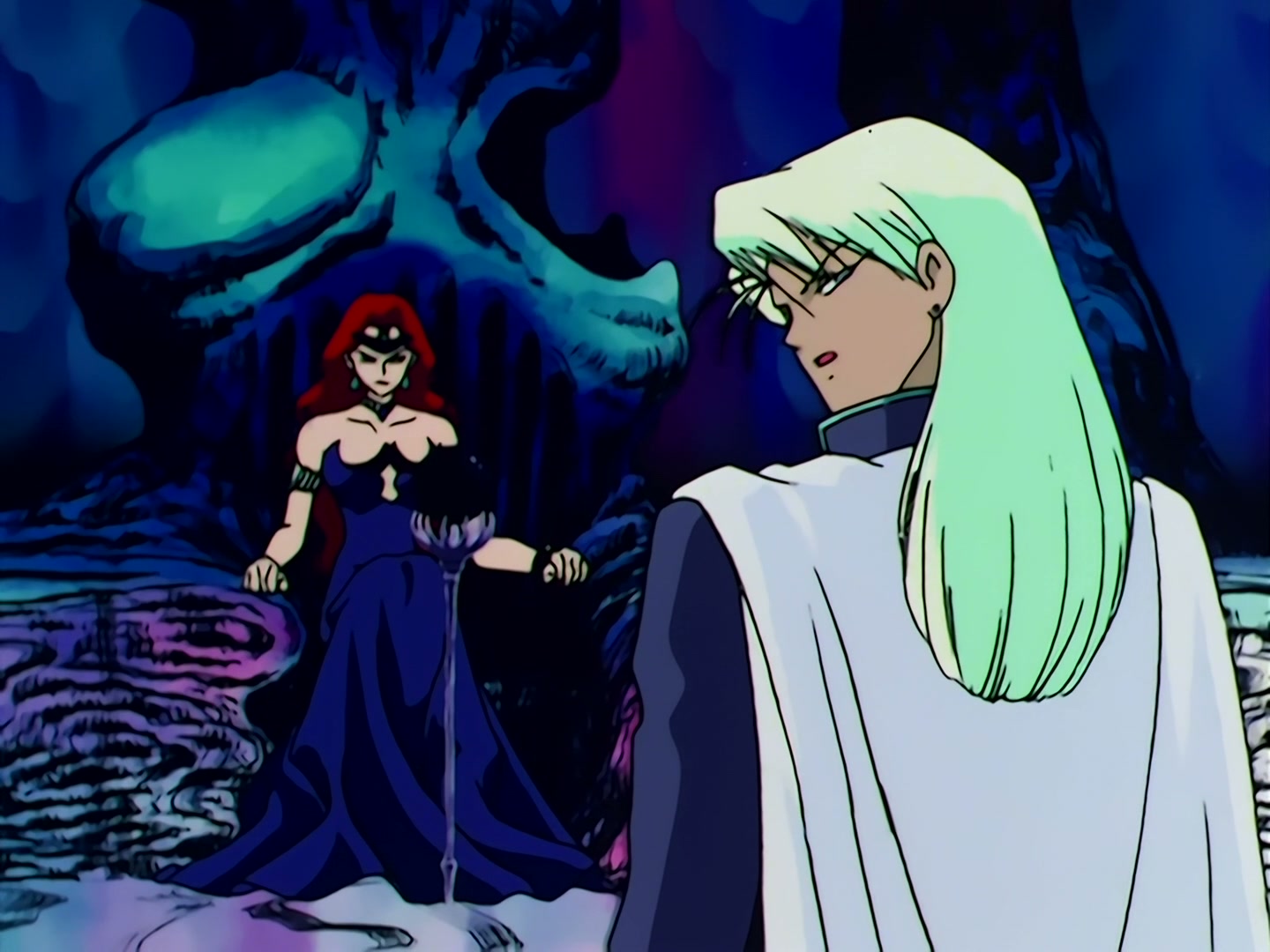 Sailor Moon Ep 43: Is Usagi Going It Alone? The Sailor Guardians Get into a Big Fight @ 00:03:35