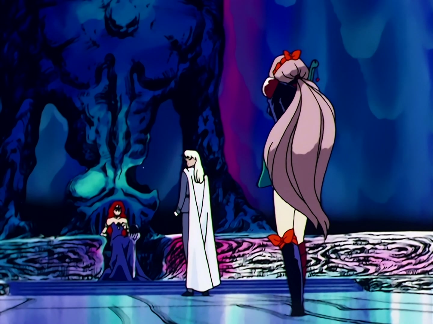 Sailor Moon Ep 43: Is Usagi Going It Alone? The Sailor Guardians Get into a Big Fight @ 00:04:27