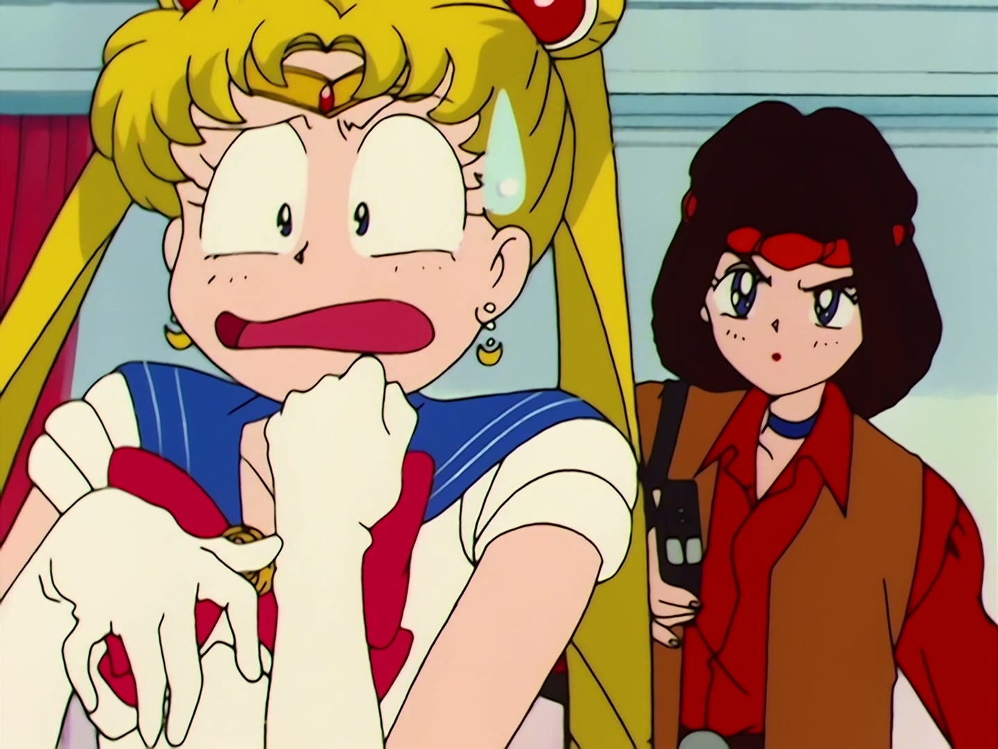 Sailor Moon Ep 43: Is Usagi Going It Alone? The Sailor Guardians Get into a Big Fight @ 00:06:28