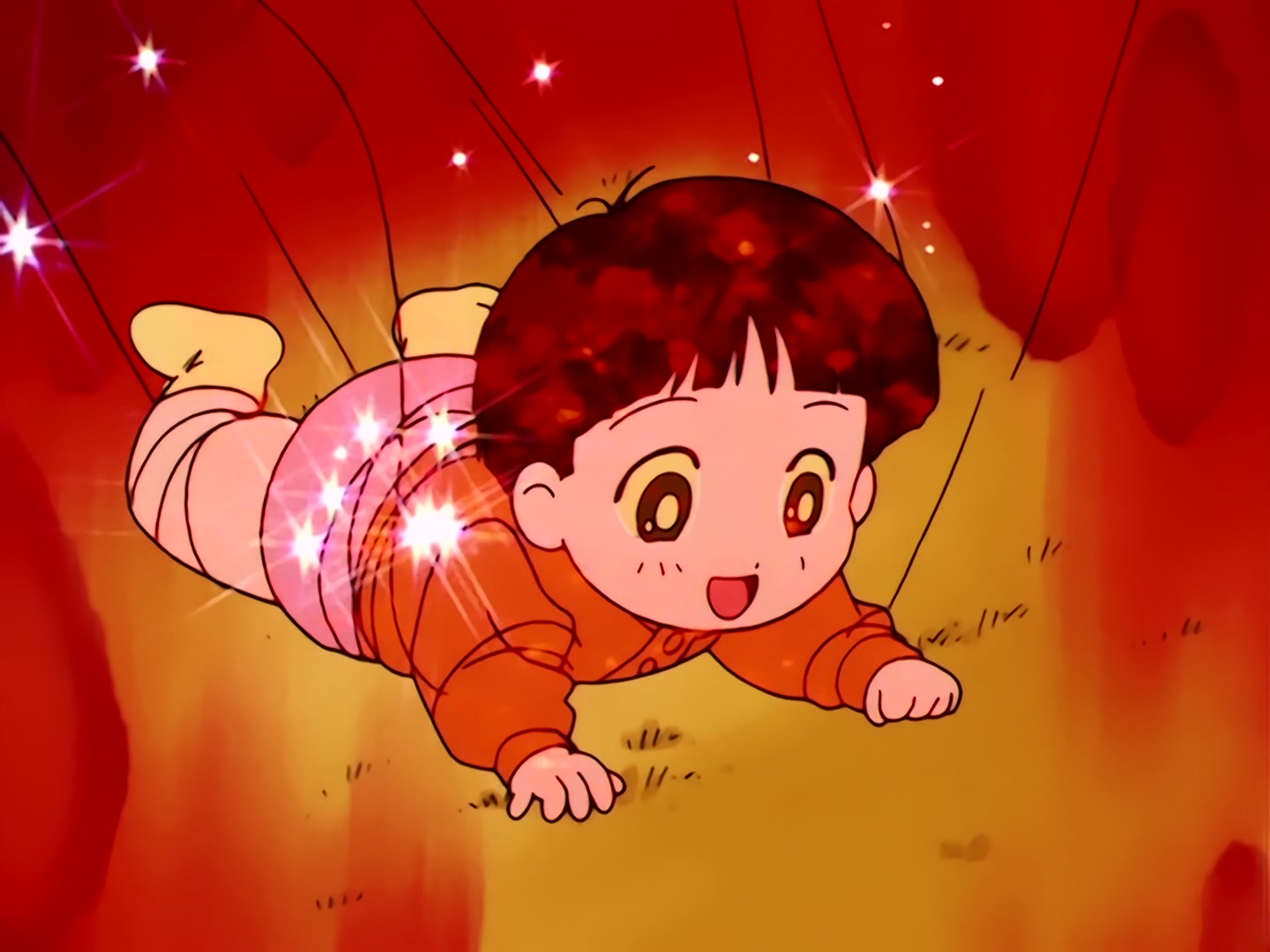 Sailor Moon Ep 53: The Battle of the Babies! Usagi and Mamoru as Baby-Sitters @ 00:03:48