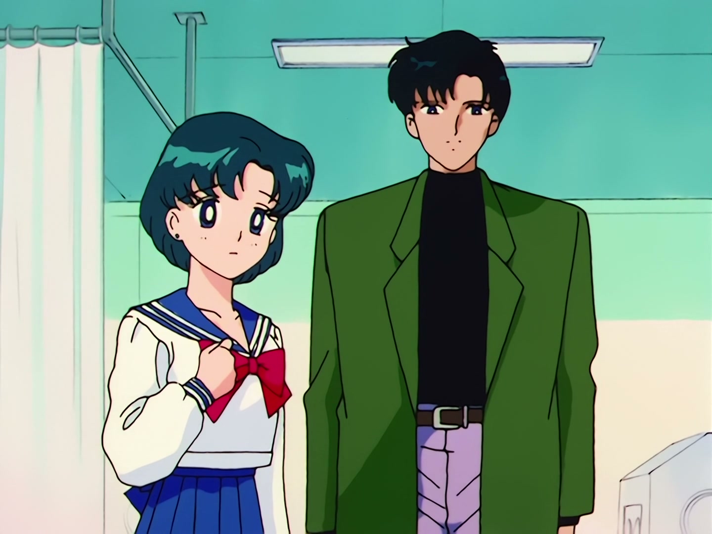 Sailor Moon Ep 53: The Battle of the Babies! Usagi and Mamoru as Baby-Sitters @ 00:06:15