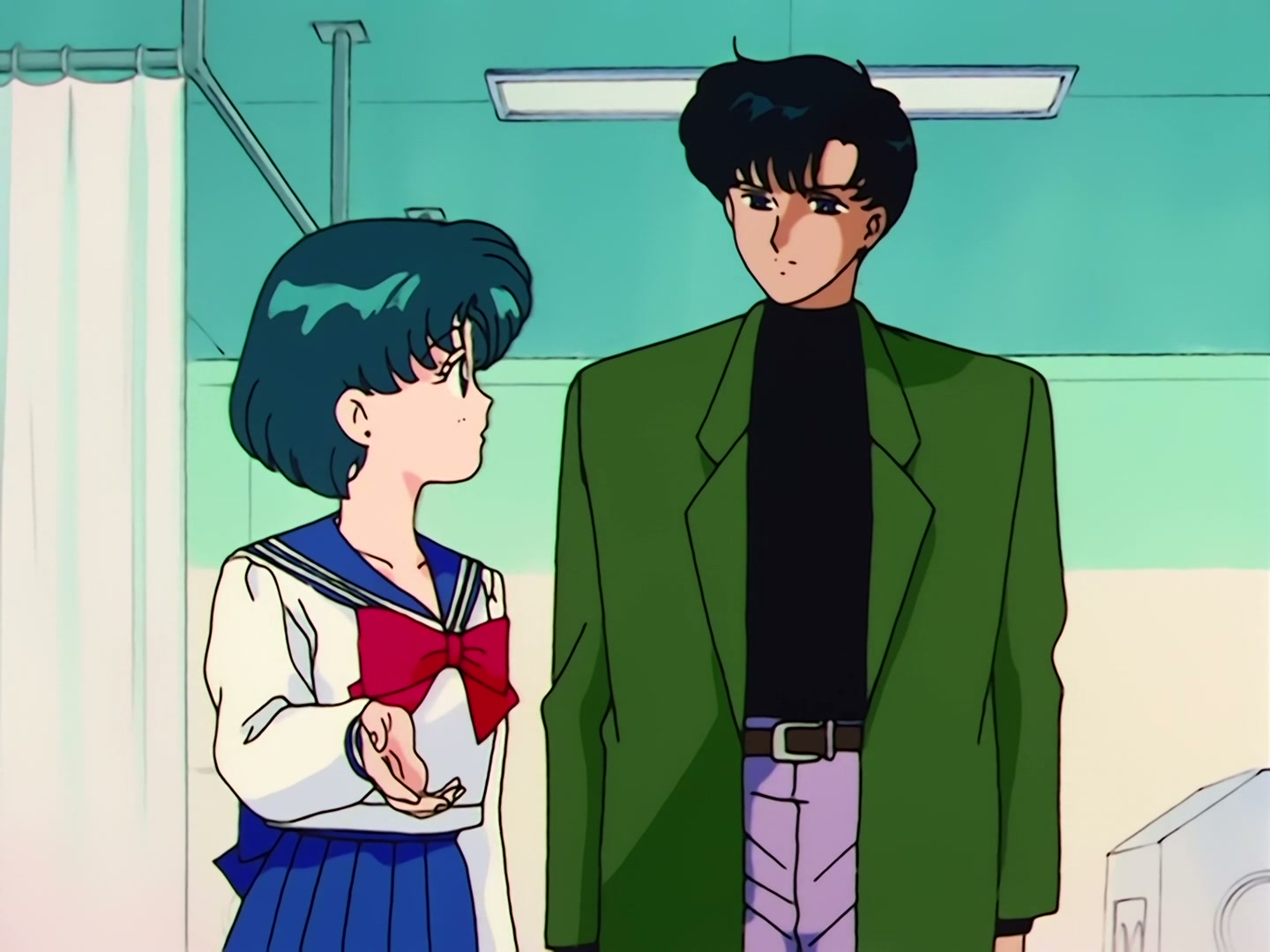 Sailor Moon Ep 53: The Battle of the Babies! Usagi and Mamoru as Baby-Sitters @ 00:06:20