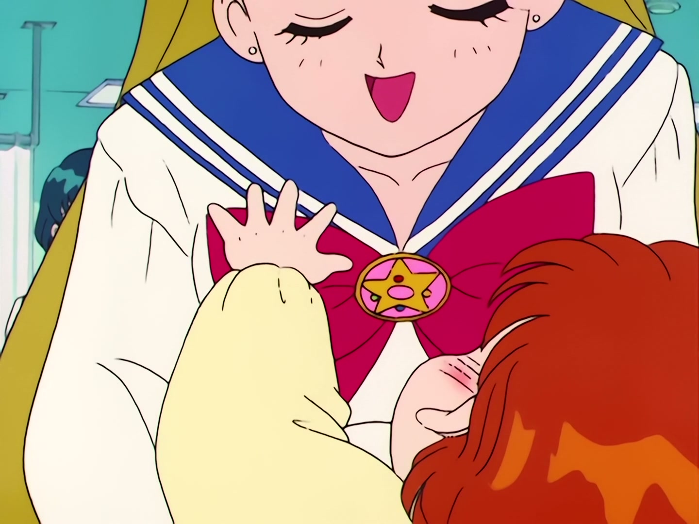 Sailor Moon Ep 53: The Battle of the Babies! Usagi and Mamoru as Baby-Sitters @ 00:06:28