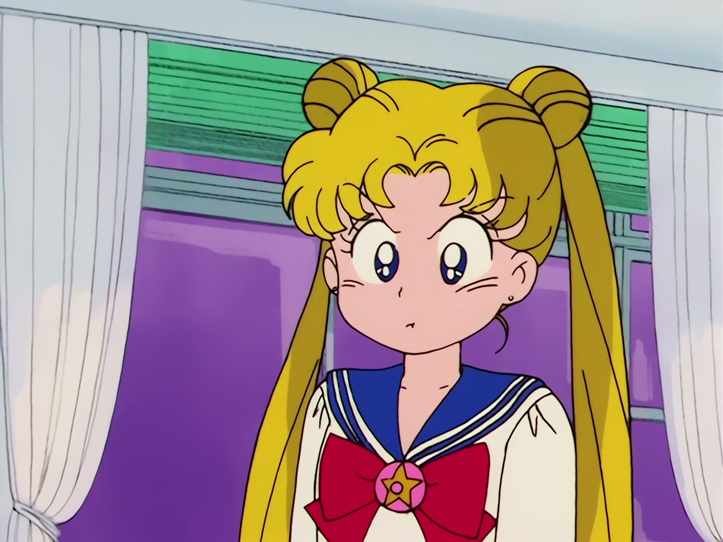 Sailor Moon Ep 53: The Battle of the Babies! Usagi and Mamoru as Baby-Sitters @ 00:07:16