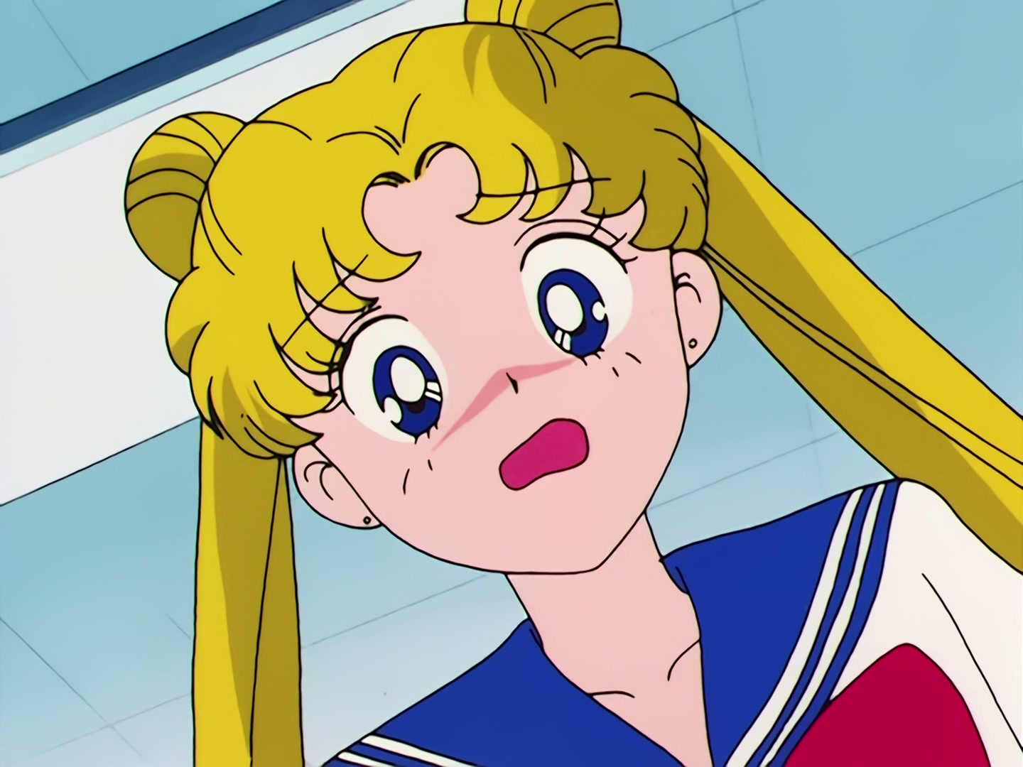 Sailor Moon Ep 53: The Battle of the Babies! Usagi and Mamoru as Baby-Sitters @ 00:08:25