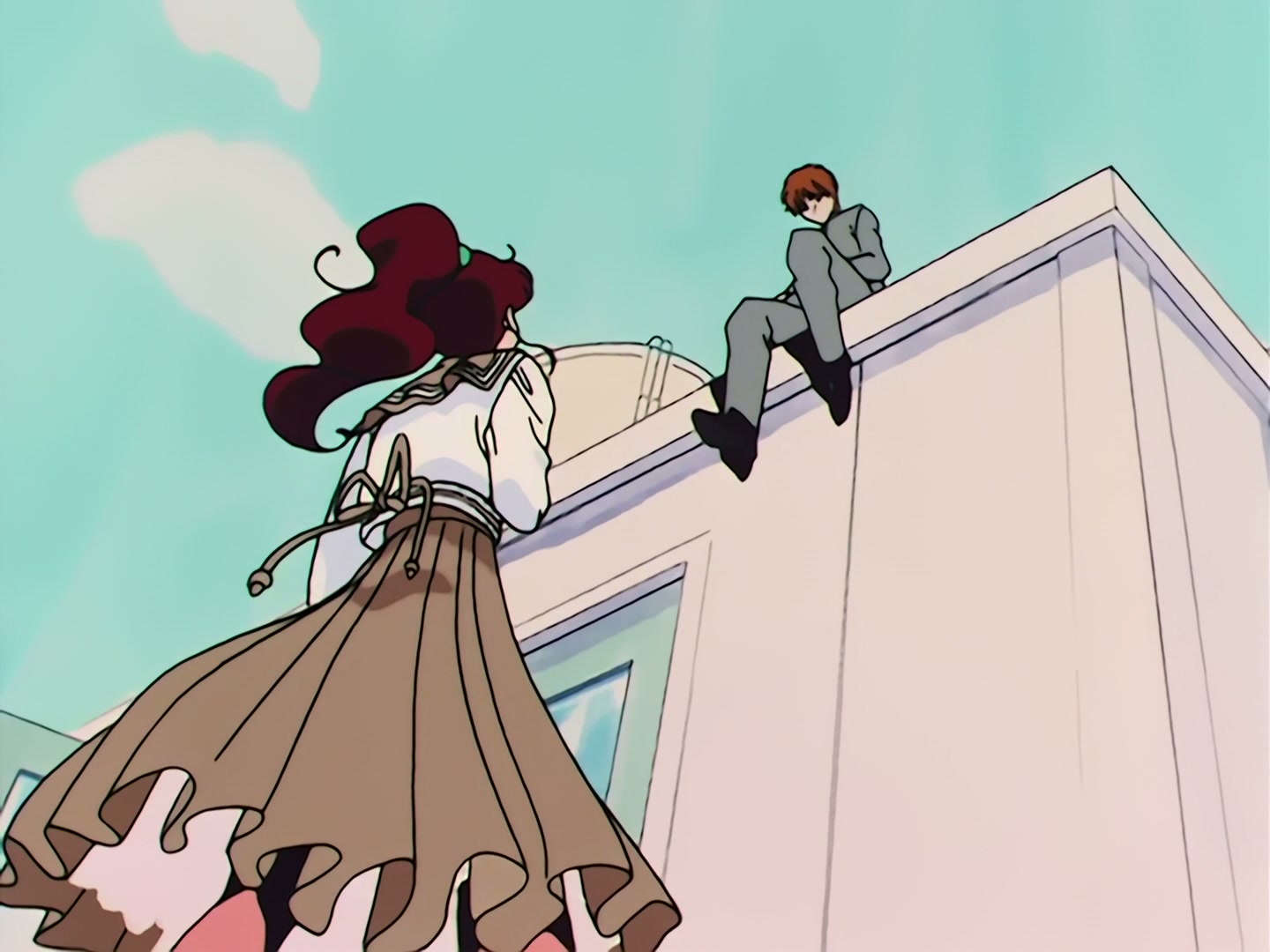 Sailor Moon Ep 55: Is Seijuro the Moonlight Knight? Mako-chan Falls in Love @ 00:07:59